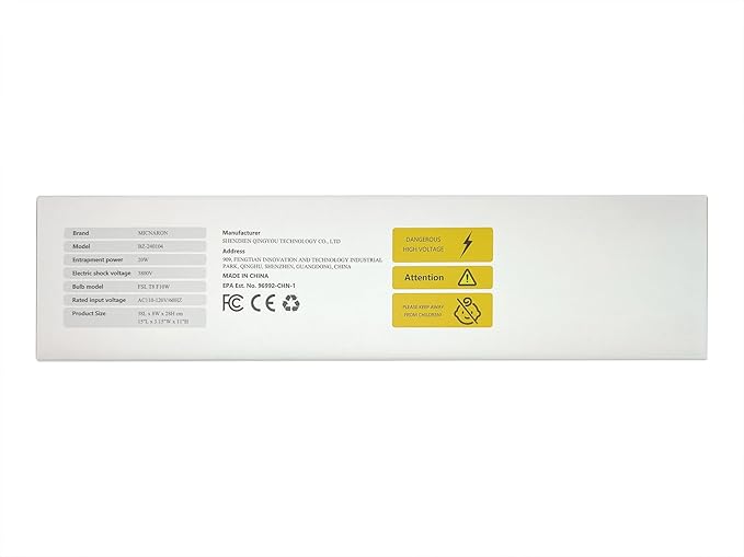 Upgraded Indoor Bug Zapper, 3800V Powerful Electric Indoor Insect Killer - 2 Extra Replacement Bulbs, Fruit Fly Trap Bug Mosquito Killer Lamp