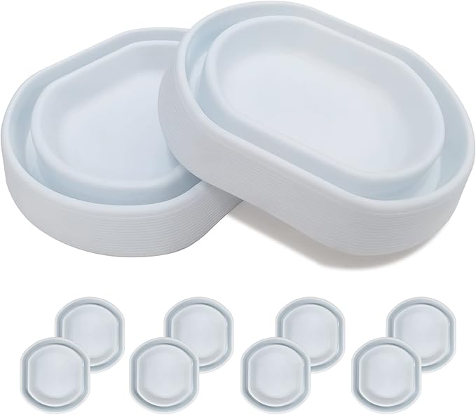 Bed Bug Interceptors | Bed Bug Trap | Bed Bug Detector | Bedbug Traps for Bed Legs| Bed Bug Traps That Work (White - 8 Pcs)