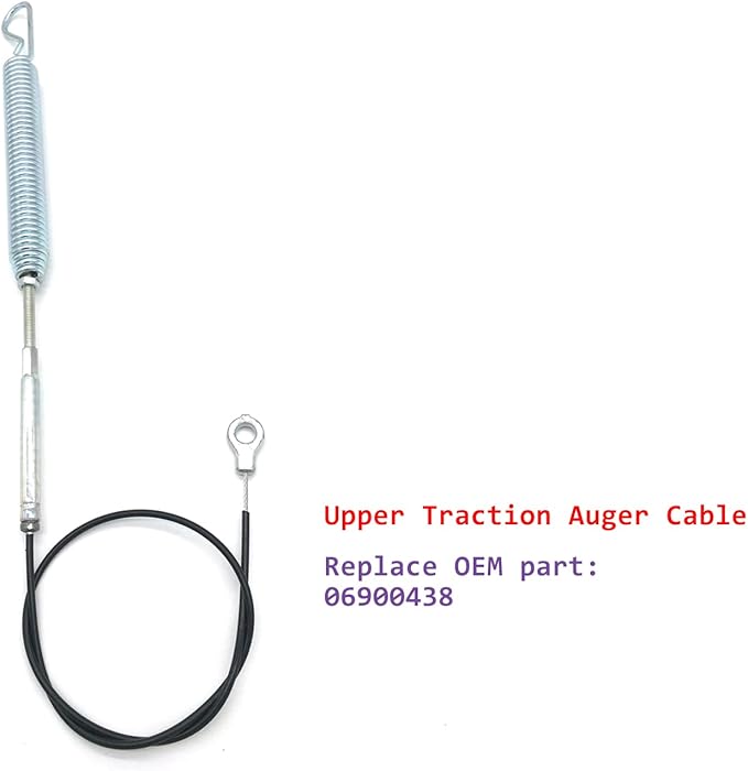 06900438 Snow Blower Upper Traction Auger Cable for Ariens Classic 24 E, Compact 20 24, Compact Track 24, SNO-Tek 24 120V, SNO-Tek 28 120V, ST24LE Snow Thrower