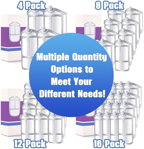 ZVVN 4 Pack Refill Cartridges, Refills Compatible with Indoor Light M364A and Max, Replacement 100% Fit (8 Refill Cartridges) (4 Refill Cartridges)