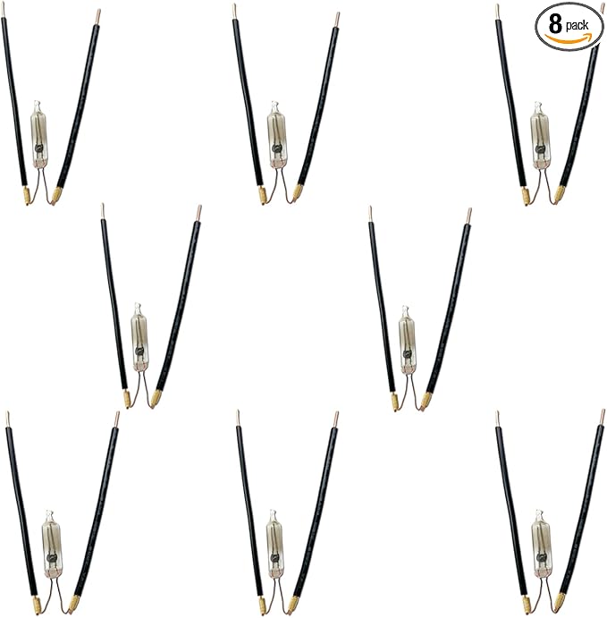 (8pack) Light Bulb Starter Replacement for Flowtron BK-15, BK-15D, BK-40,BK-80,MC9000 FC7600, BF-150,Compatible with 531-9340