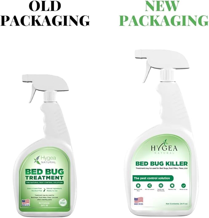 Lice, Mite, and Bed Bug Natural Spray - Child & Pet Friendly - Immediate Results - Stain & Odor Free (24 Ounce)