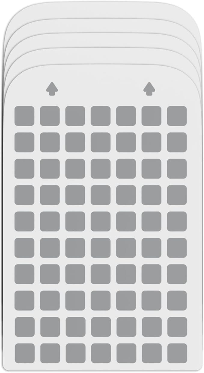 Mosalogic Sticky Card Refill Replacement Glue Cards for Flying Insect Trap Indoor Bug Trapper Fly Zapper-5pack (No Device)