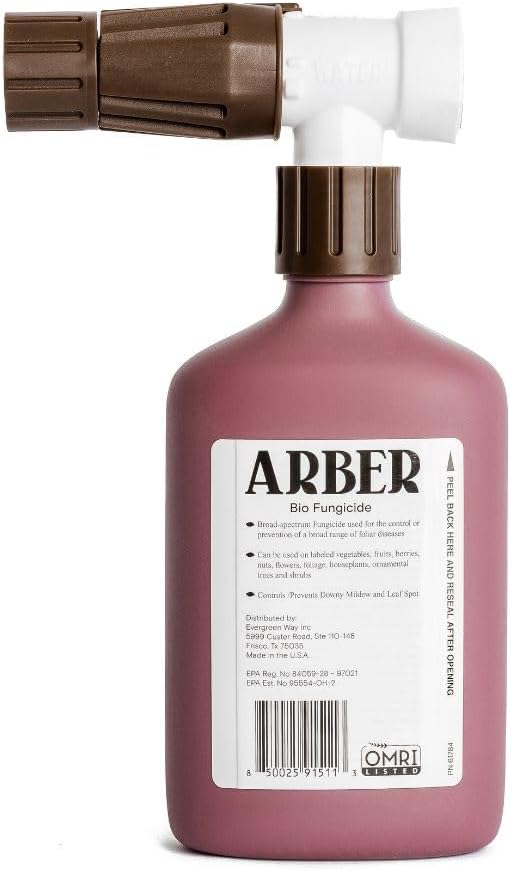 Organic Fungicide for Lawns, Trees & Shrubs – 16oz Ready-to-Spray – Lawn Fungicide for Brown Patch, Rust, Grubs, Disease & Moss – Safe for Grass, Kids & Pets – Lawn Care & Fungus Control