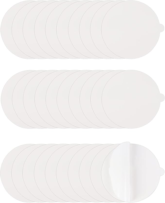 Flea Trap Refill Discs Sticky Pads 30 Pcs, 7.1 Inch Round Replacement Glue Boards for Victor The Ultimate and Other Flea Traps for Inside Your Home