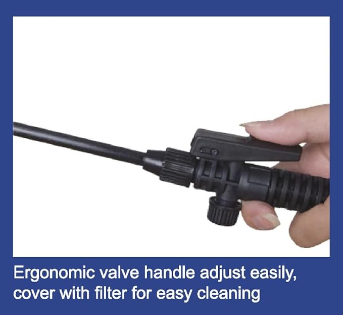 BRUFER 72022 Pump Sprayer 1.1 Gallon (4L), Garden Sprayers in Lawn and Garden with Comfortable D Handle, Weed Sprayer, Pump Spray with Pressure Release Valve, Water Sprayer for Car Cleaning