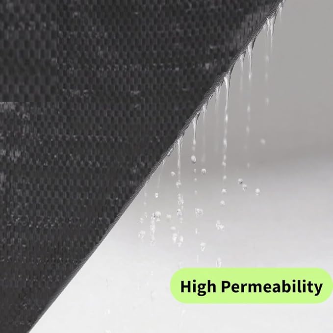 Weed Barrier Fabric Heavy Duty 3FT x 300FT - Premium Landscape Fabric for Weed Control, High Permeability for Agriculture, Gardening, Construction & Driveways