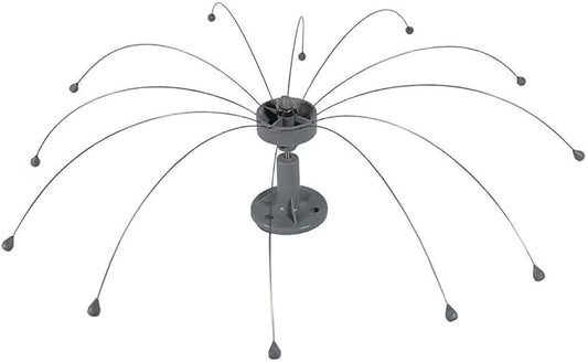 Bird Barrier Daddi Long Legs - 8 Ft | Scare Birds Away with Innovative Bird Spider Design | Bird Deterrent for Outside | Easy Installation on Roofs, Boats & HVAC Units | Durable Stainless Steel/Delrin
