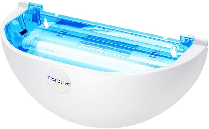 Faicuk Wall Sconce Fly Light Trap for Capturing Flies, Moths, Gnats, Mosquitos and Other Flying Insects-12"x6.1"x5.98"