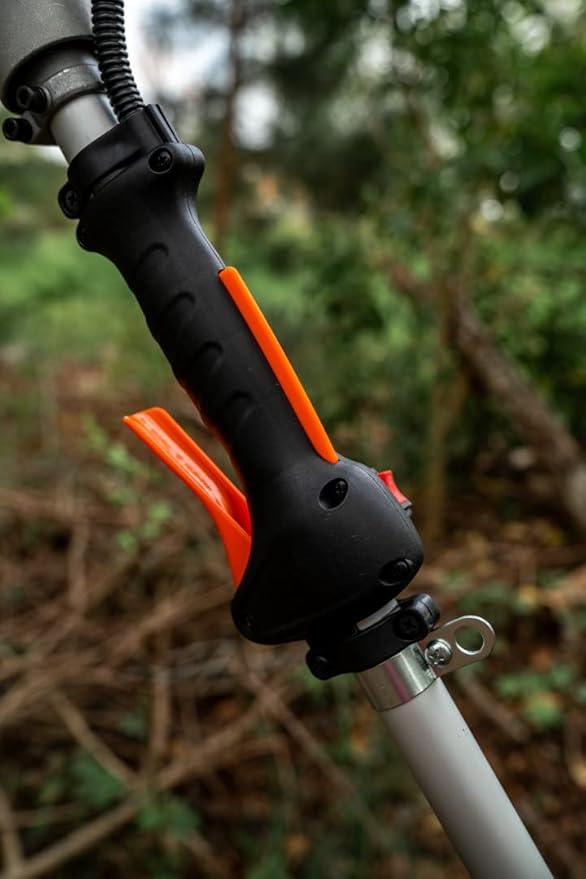 WILD BADGER POWER 26cc Weed Wacker Gas Powered, 3 in 1 String Trimmer/Edger 17'' with 10'' Brush Cutter,Rubber Handle & Shoulder Strap Included