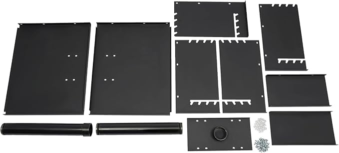 Adjustable Height Large Park Style Grill, Single Post Outdoor Grill, Portable Park Style Charcoal Grill, Camp Grilling Barbecues for Outdoor Barbecues, Parties, Camping.