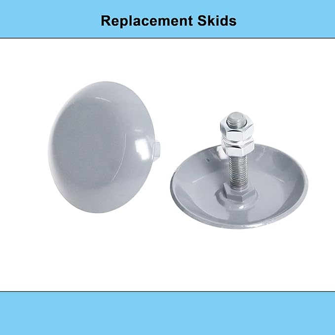 Podoy 2873423 Snow Plow Blade Heavy Duty Skid Shoes Compatible with Polaris Ranger Razor Sportsman Magnum ATV/UTV Replace 2877245