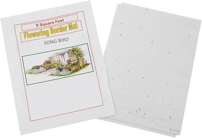 Fox Valley Traders Songbird Flower Roll Out Seed Mat