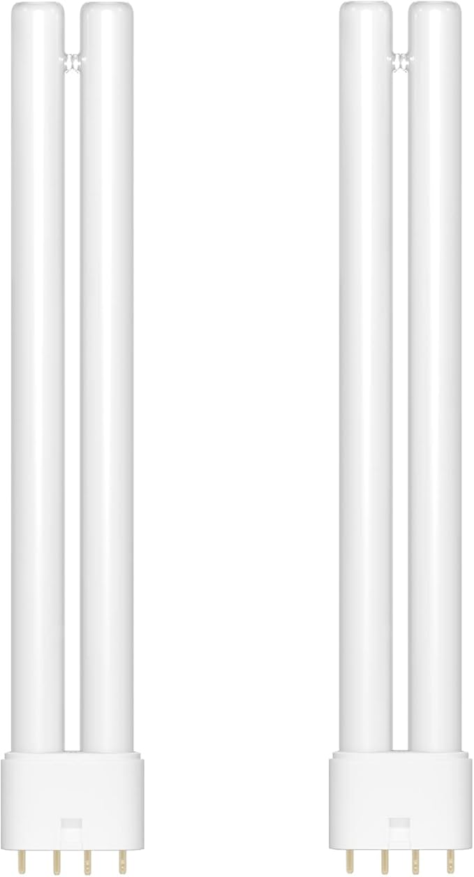 Dichroma 18W H-Shaped Bug Zapper Replacement Bulbs Compatible with 18W Indoor Outdoor Mosquito Lamps for Home with 4 Pin Base