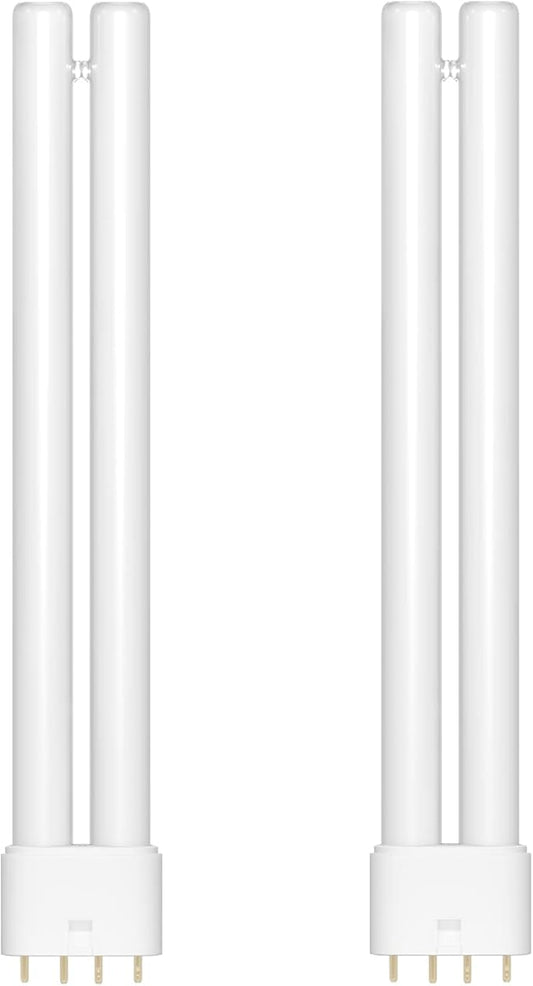 Dichroma 18W H-Shaped Bug Zapper Replacement Bulbs Compatible with 18W Indoor Outdoor Mosquito Lamps for Home with 4 Pin Base