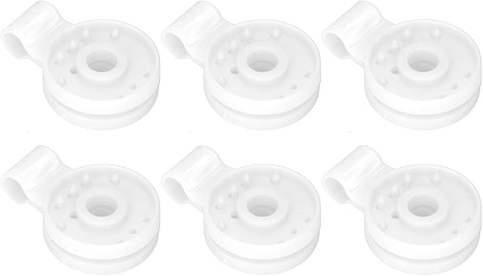 100pcs Shade Cloth Plastic Clips Heavy Duty Lock Grip, Bird Proof Shade Cloth Sunshade Clips for Outdoor Garden Greenhouse (White)