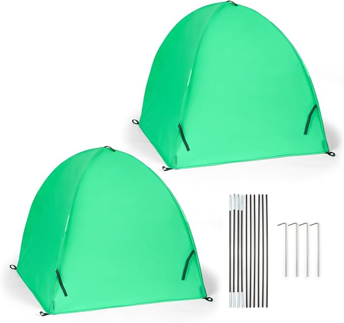 Plant Covers Freeze Protection for Winter, Outdoor Garden Frost Cover,Reusable Shrub Blankets Bags,Potted Fruit Vegetable Sall Tree Pest Protector(28inch,2-Pack)