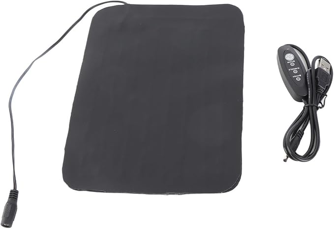 ZJchao Seedling Heat Mat 3 Gear Temperature Adjustment PU Leather Hydroponic Plant Heating Pad Ideal for Indoor Gardening (1522)