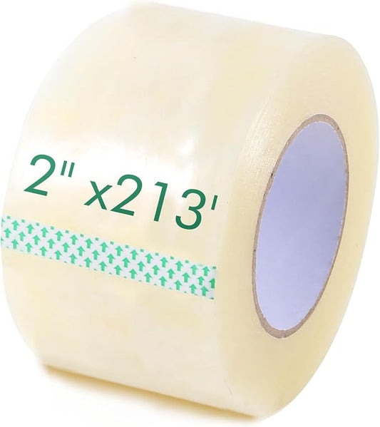 Greenhouse Repair Tape, 6.3 mil Thickness Greenhouse Plastic Tape, Clear UV Resistant Greenhouse Sheeting Coverings Film Tape(2inX213ft)