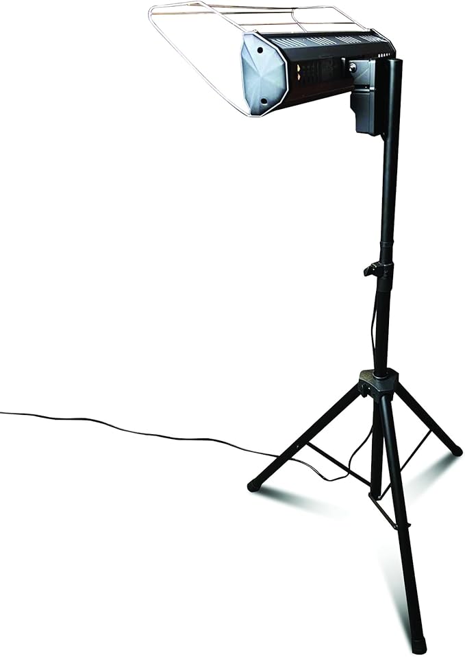 Heat Storm Tradesman 1500 Watt Infrared Heater Tripod Combo, Remote