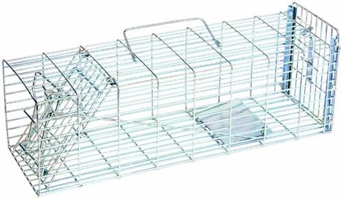 Answer Live Catch Trap for Chipmunks, Rats, Voles & Other Small Pests – Humane Small Rodent Cage Trap – Durable and Easy-to-Use Pest Control Solution