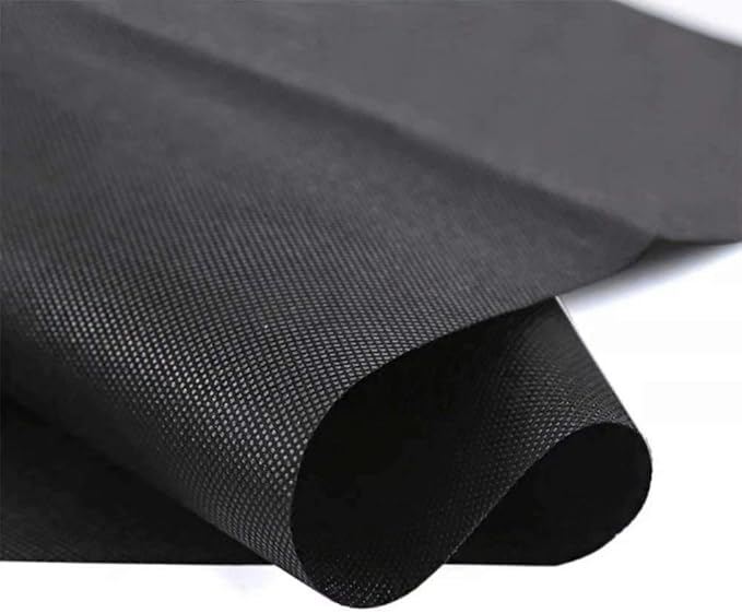 Agfabric 1.5oz 4x50ft Non Woven Weed Barrier Fabric Landscape Heavy Non-Woven Ground Cover for Gardening Mat and Raised Bed, Weed Control