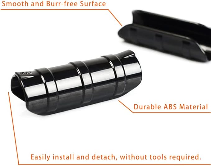 60PCS Greenhouse Clips 1 Inch Greenhouse Clamps Black Plastic Clamps Garden Buildings Tube Clips for PVC Pipe Greenhouse Films, Sunshade Nets, Row Covers, Shelters, Farming, Gardening