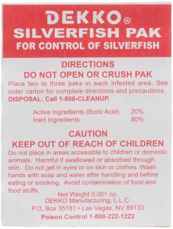 D Ekko Silverfish Paks (Pack of 2)