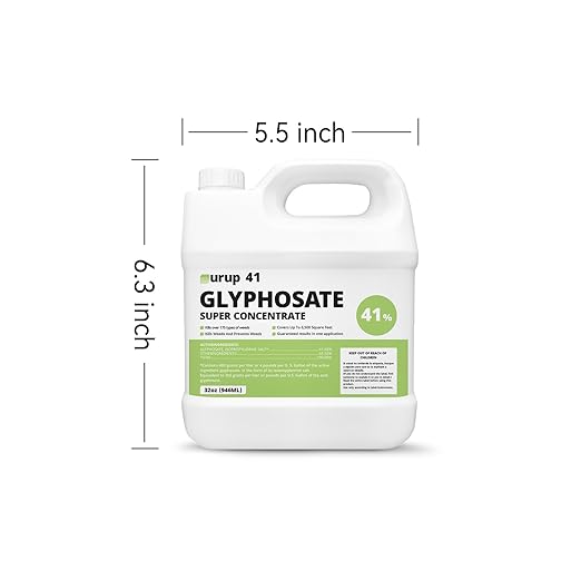 32OZ 41% Glyphosate Super Concentrate Weed & Grass Killer