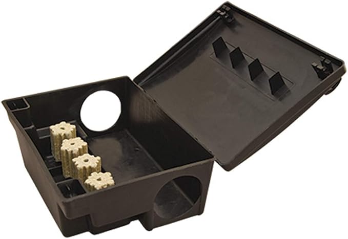 Neogen 000550 Rodent Bait Station, Black