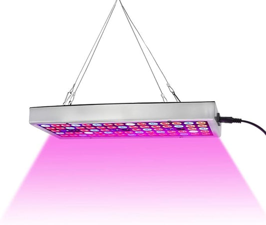 Juhefa LED Grow Lights, Full Spectrum Grow Lamp with IR & UV LED Plant Lights for Indoor Plants,Micro Greens,Clones,Succulents,Seedlings,Panel Size 12x4.7 inch
