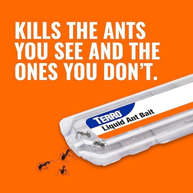 TERRO Ant Killer Bait Stations T300B - Liquid Bait to Eliminate Ants - Bait System - 12 Count Stations for Effective Indoor Ant Control
