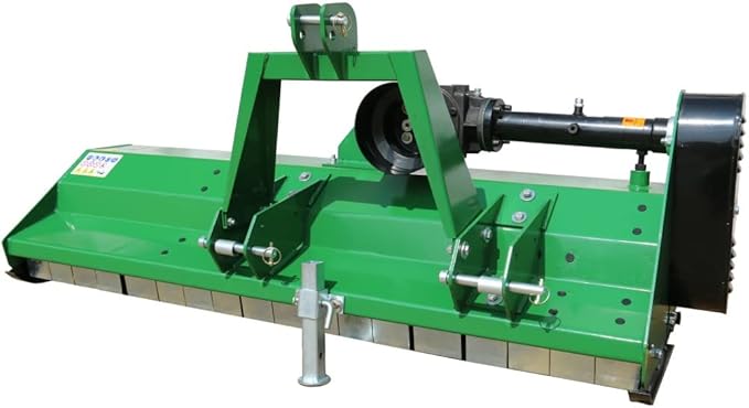 61" Tractor Heavy Duty Flail Mower 3 Point Mowing Attachment Farm Equipment