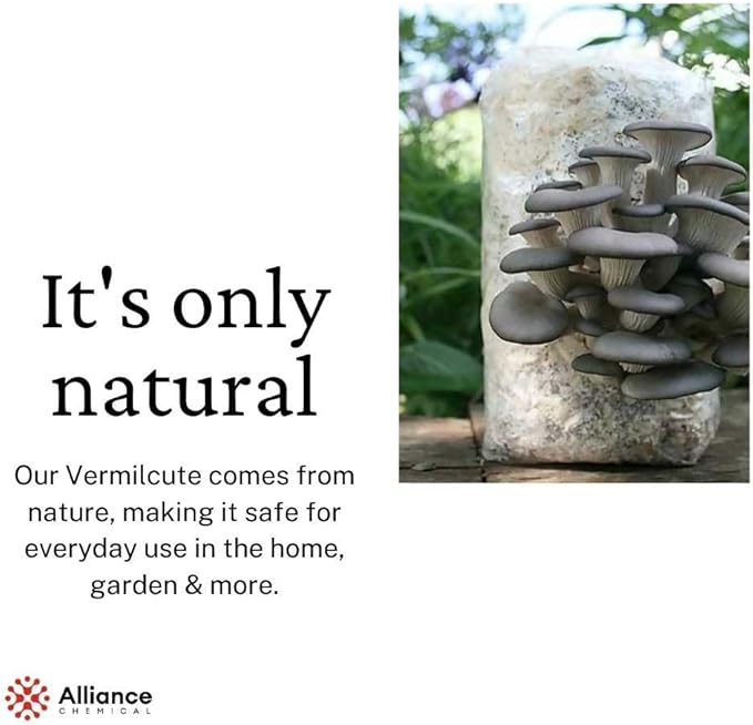 Premium Organic Fine Vermiculite - 5.3 Quarts - Soil Amendment for Lush Gardens, Essential for Mushroom Cultivation, Potting Plants, and Composting