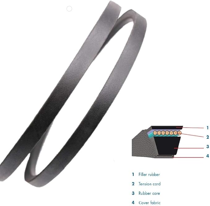 SPF Lawn Mower Tractor Deck Belt 5/8" x 159" Replacement for AYP 106884 510201201 539106884 Husqvarna 510201201 539106884