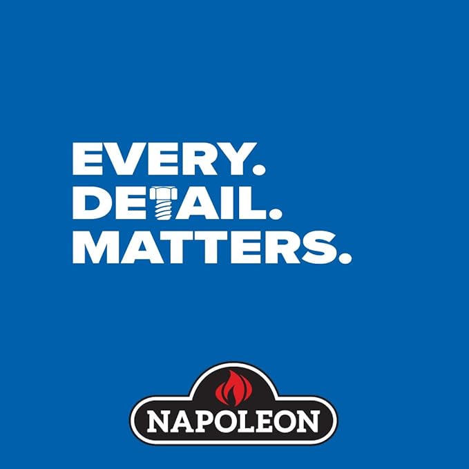 Napoleon Rogue 525 Natural Gas Grill with Range Side Burner, Stainless Steel, Durable 4-Burner Cooking