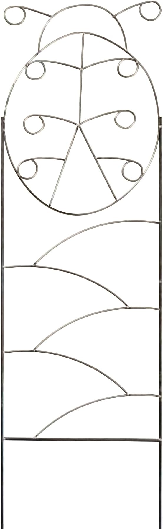 ARIFARO Garden Trellis 56″ H x16″ W (Pack of 4) Metal Climbing Plant Trellis Outdoor/Indoor Sturdy Flower Trellis for Climbing Vines, Rose, Potted Plants