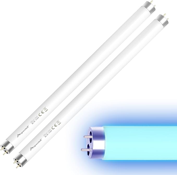 ASPECTEK Bug Zapper Replacement UV Lamp Bulbs – Light Tubes for 40W Electronic Insect Killers – Fits ASIN B07KSRFJ9Y, 2-Pack