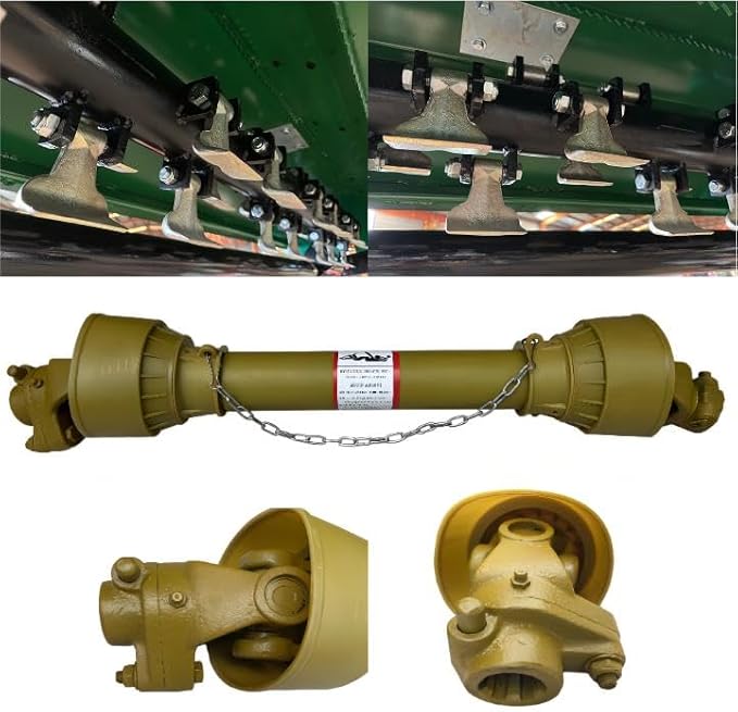 68" Tractor Heavy Duty Flail Mower 3 Point Mowing Attachment Farm Equipment