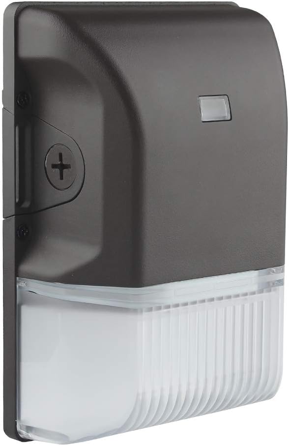 dephen 30W LED Wall Pack with Photocell, Dusk to Dawn Outdoor Lighting 5000K, 4050Lm Mini Wallpack Light, AC100-277Vac IP65 Exterior Security Lamp (UL-Listed)