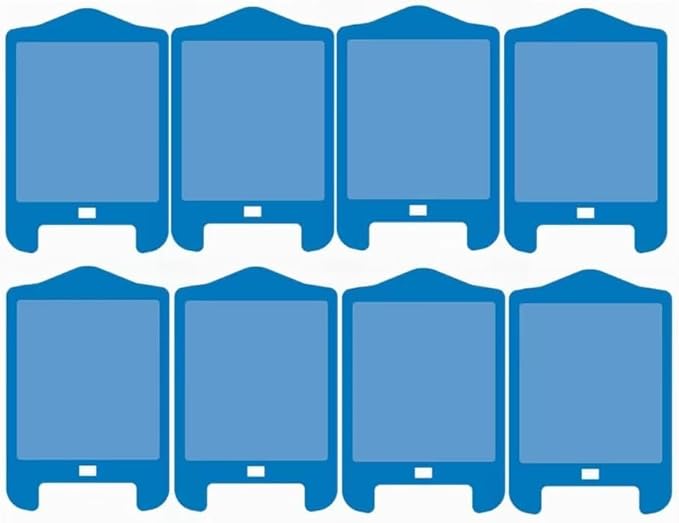 ZVVN 8 Pack Refill Cartridges Kit for Plug-in Blue Light, for Stem Light, Replacement Glue Cards (8 Pack)