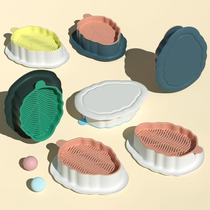 2Pcs Cat Grass Planter (No Seeds Included) Wheatgrass Planting Trays Hydroponic Cat Grass Growing Kits for Indoor Cats Soilless Organic Nursery Box Pet Grass Pot (N)