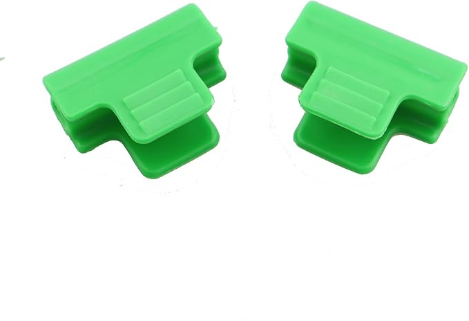 20PCS 0.43 Inch Shed Accessories Gardening Clips ABS Greenhouse Fixture Plant Support Garden Stake Fixing Clamp Fits 1/2 Inch PVC Pipe