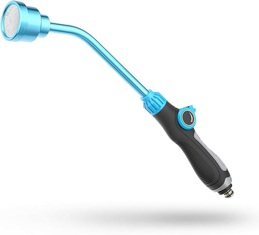 DTRK Watering Wand 19 Inch Detachable Sprayer Wand 1000 Holes Garden Hose Wand with Thumb Flow Control for Hanging Baskets, Plants, Flowers, Shrubs, Seedbed,Garden and Lawn