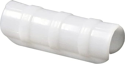 Farm Plastic Supply - Greenhouse Clamp 20 Pack - (3" Long x 3/4" Wide) - White ABS Clamps for Greenhouse, ABS Clips, Greenhouse Clamps for Farming, Gardening, Agriculture