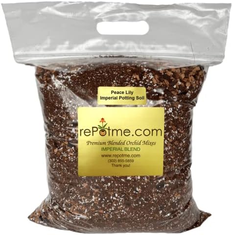 Peace Lily Imperial Houseplant Potting Soil Mix by rePotme - Junior Bag (4 Quarts)