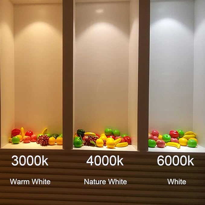 E26 35w Par30 LED Bulb (100 WATT Equivalent) 3000K 3400lm 25 Degree Indoor Spotlight with Cool Fan for Jewellery Clothing Store (Warm White)