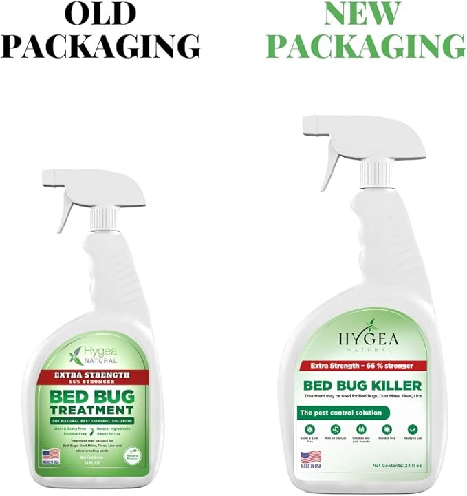 Extra Strength Bed Bug & Mite Spray - Child & Pet Friendly - Stain & Odor Free - 66% Stronger Formula (24 oz)