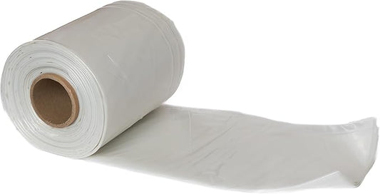 RESILIA Clear Greenhouse Sheeting - UV-Protected, Heavy-Duty Gauge Outdoor Polyethylene Cover for Weatherproofing Greenhouses, Garden, Plants, 12-Foot by 28-Foot Roll, 6-Mil Thick, Made in The USA