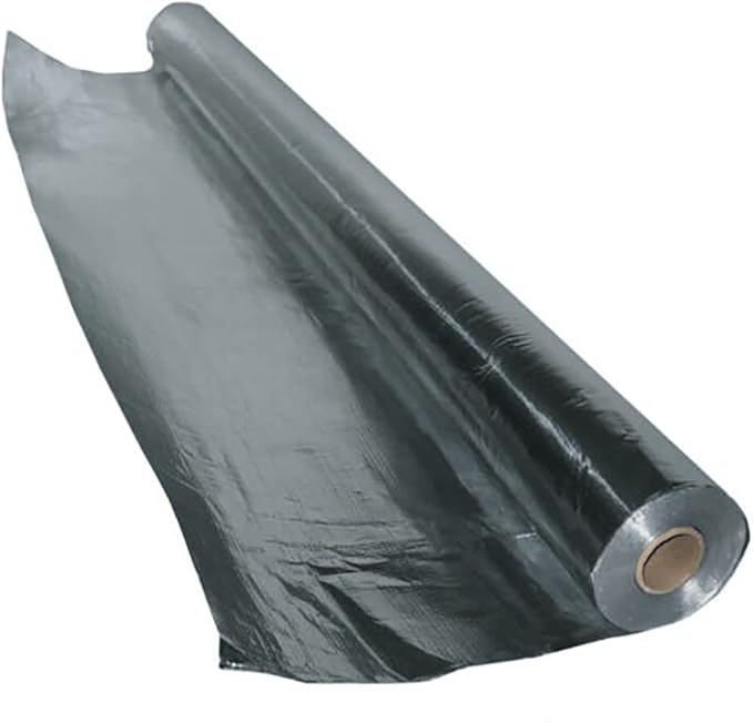 US Energy Products Highly Reflective Silver FOIL Mylar Film Insulation Sheets: Ideal for: Grow Room, Greenhouse, Farming, Plant Growth, Energy Saving, SAUNAS, and More: (36INCH X 25FT) Sheets